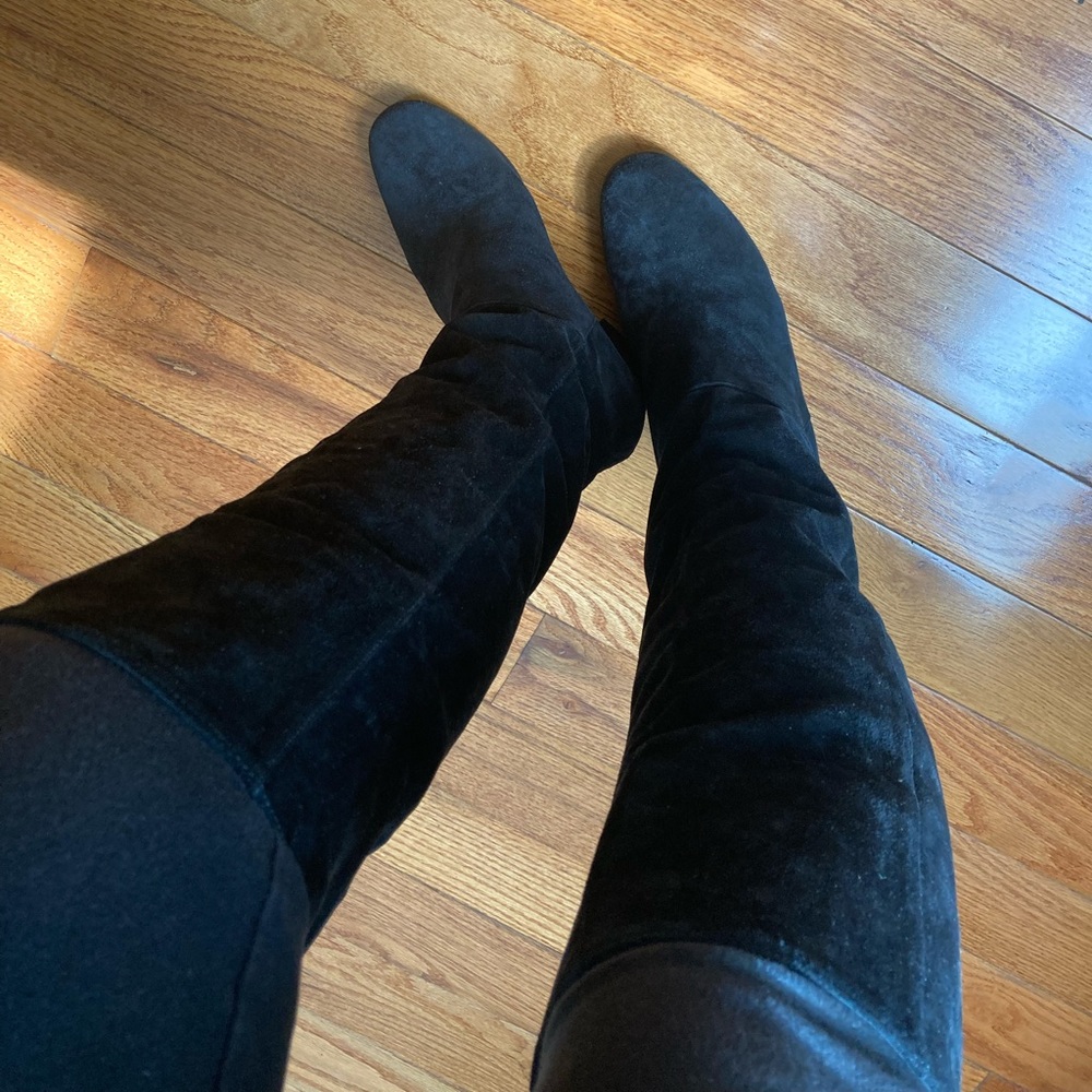 Via Spiga Long suede boots . Hits right below knee